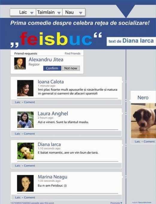 Comedia Feisbuc