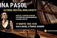 Pianista Madalina Pasol revine pe scena Ateneului Roman