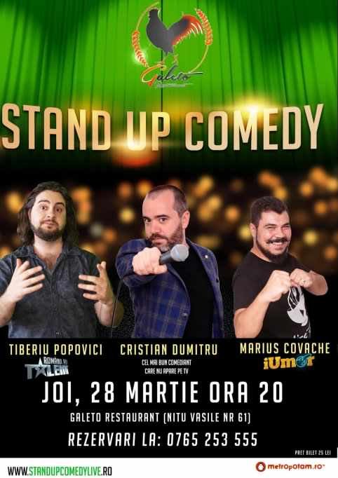 Stand-Up Comedy la Restaurant Galeto Bucuresti