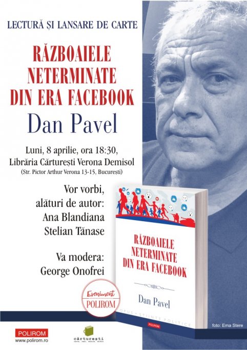 Intalnire cu Dan Pavel la Carturesti Verona