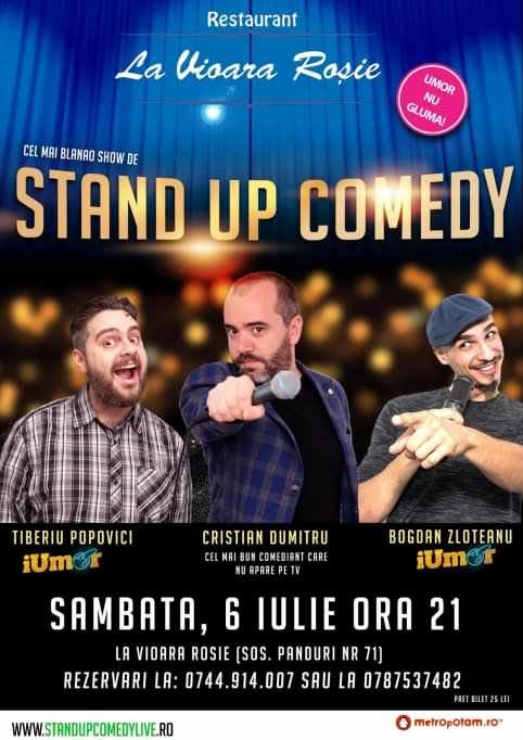 Stand-Up Comedy by Restaurant La Vioara Rosie