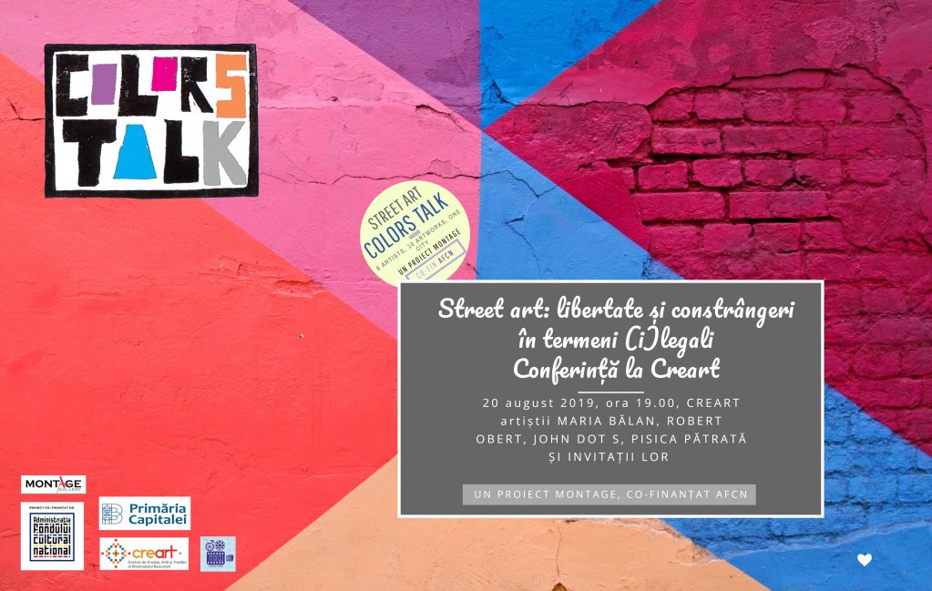 ColorsTalk - aduce artistii stradali in fata publicului