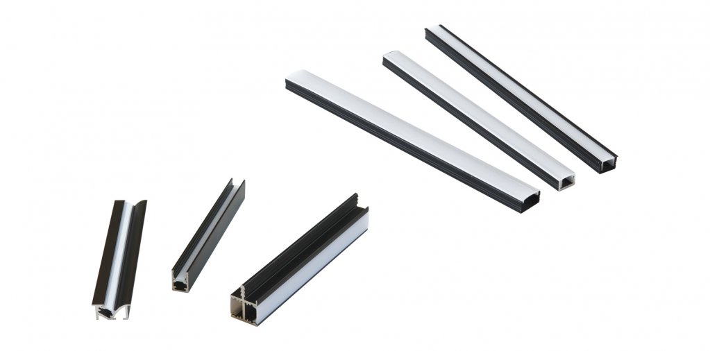 Gama de manere din aluminium