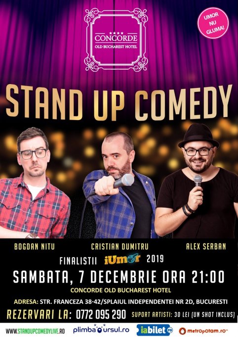 Stand-Up Comedy Concorde Old Bucharest Hotel