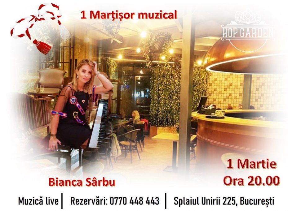 1 Martisor muzical la Hop Garden
