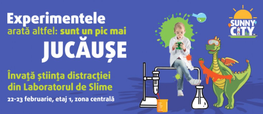 Stepping into Science: Laboratorul de Slime
