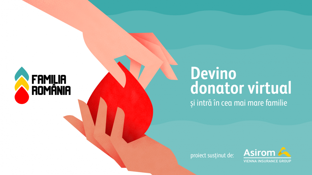 Prima platformă de donatori de sânge virtuali