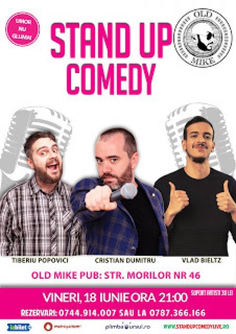 Stand-Up Comedy in Old Mike Pub Bucuresti