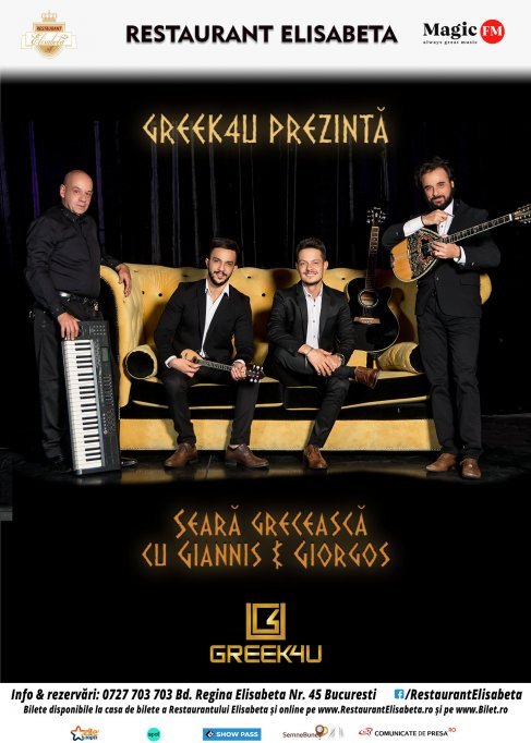 Seara Greceasca cu Giannis & Giorgos