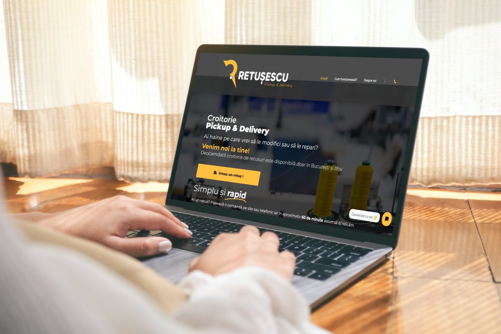 Primul serviciu de retușuri online pick up & delivery din România