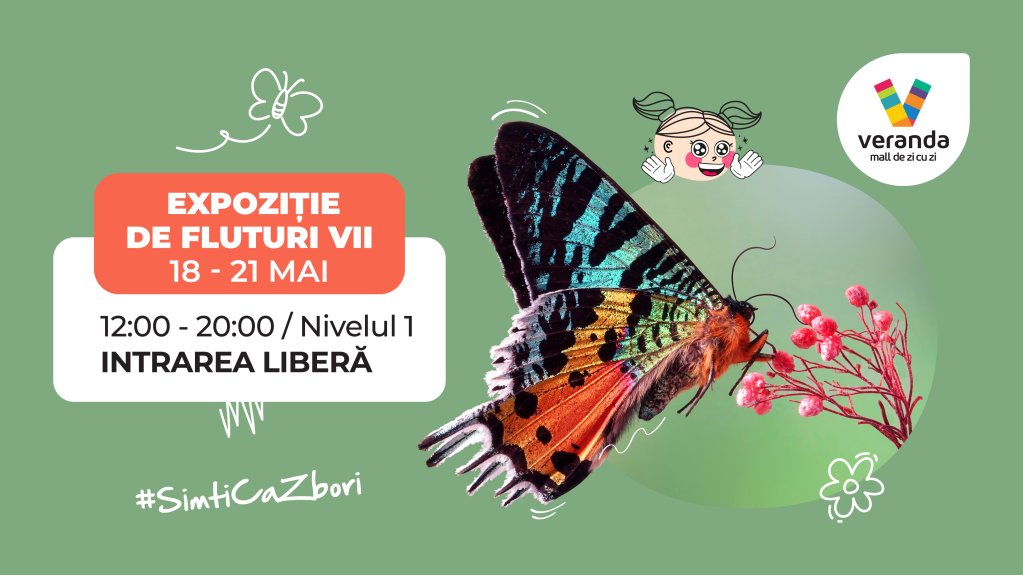 Expoziție Fluturi Vii