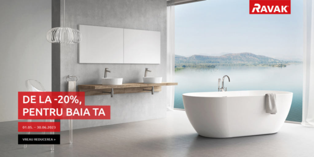 Idei de amenajare baie de mari dimensiuni