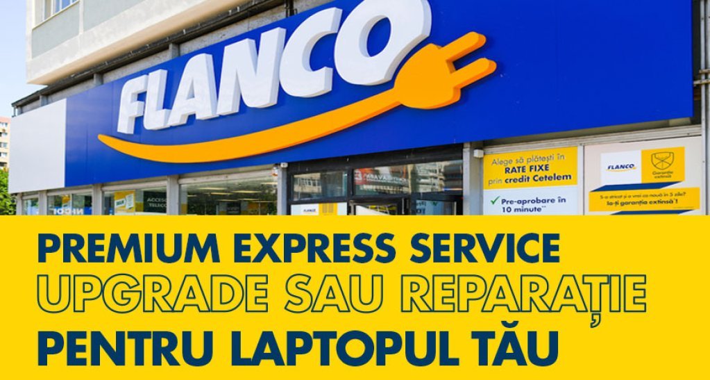 Parteneriatul OnLaptop-Flanco: reparatii rapide si upgrade-uri pentru laptopurile tale