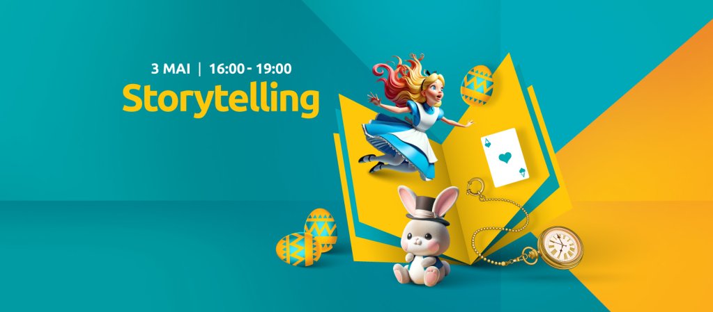 Storytelling la Veranda Mall!