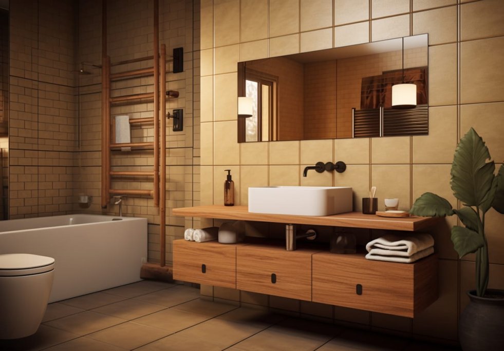 De ce mobilierul suspendat este o alegere populară în designul modern de baie