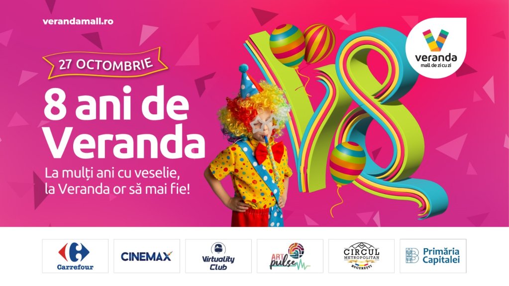 Ateliere și spectacole pentru întreaga familie la Veranda Mall