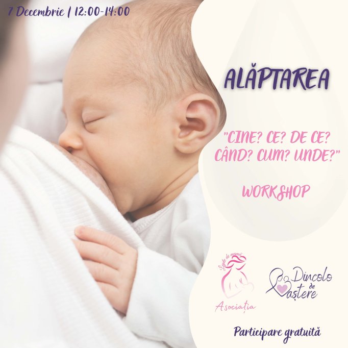 Workshop despre alăptare