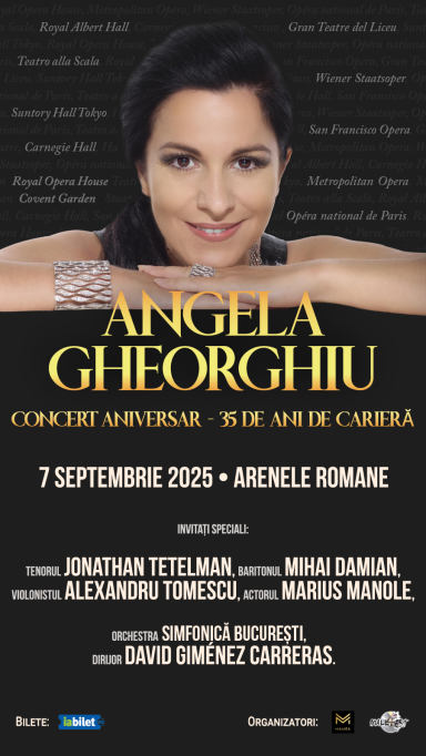 Concert aniversar extraordinar Angela Gheorghiu