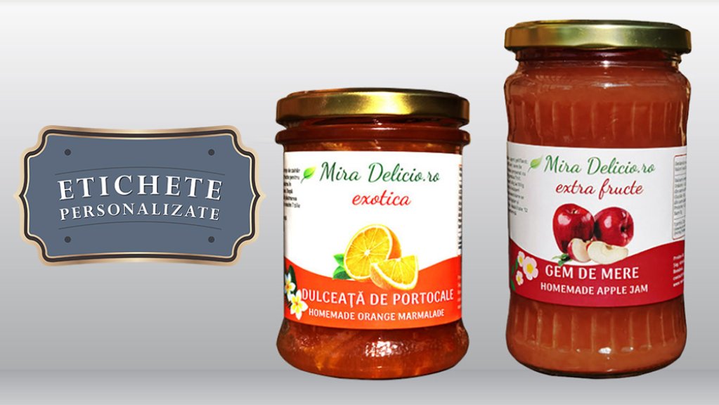 Etichete personalizate, soluția ideală pentru produsele tale
