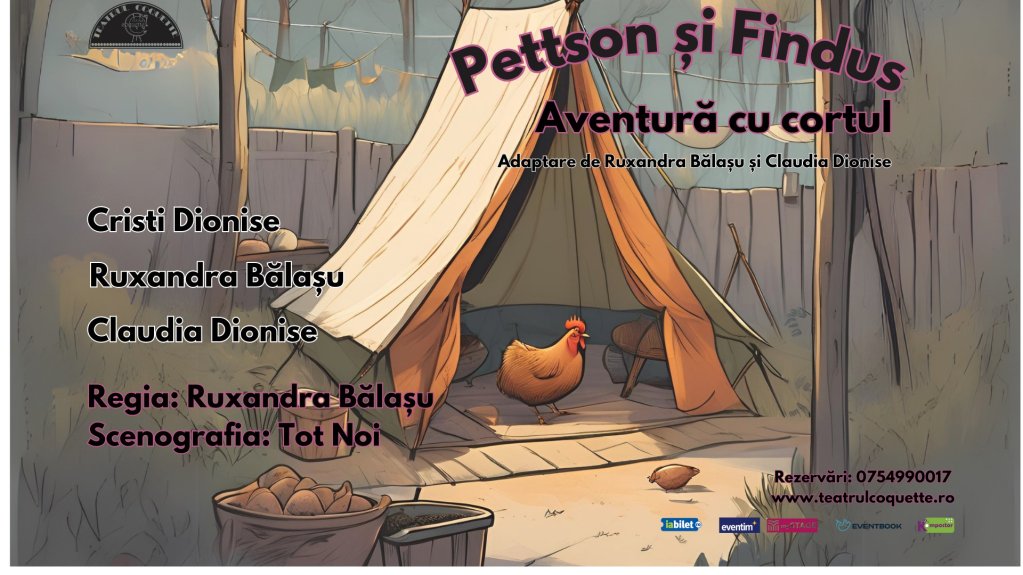 Pettson si Findus, aventura cu cortul