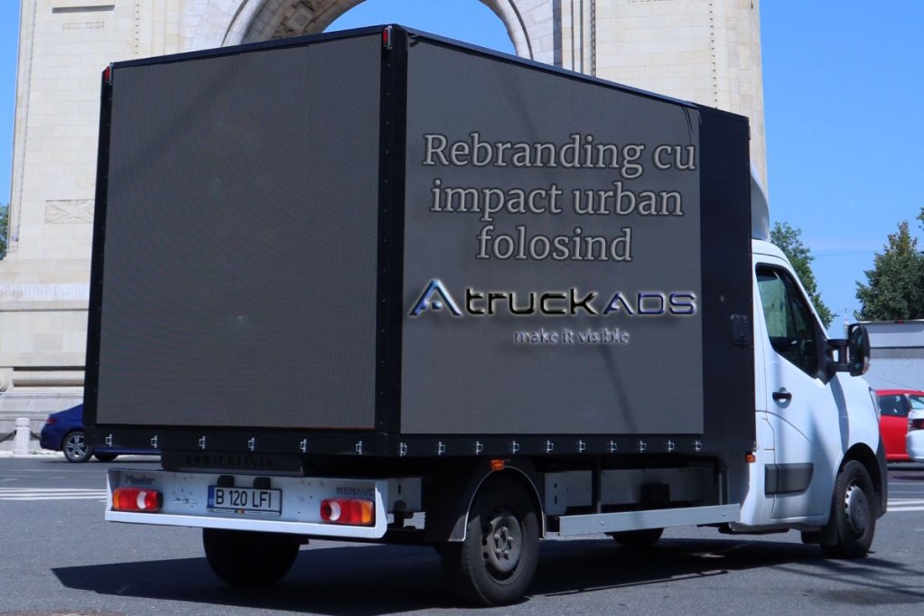 Rebranding cu impact urban: cum te ajută TruckADS să îți reactivezi imaginea de brand
