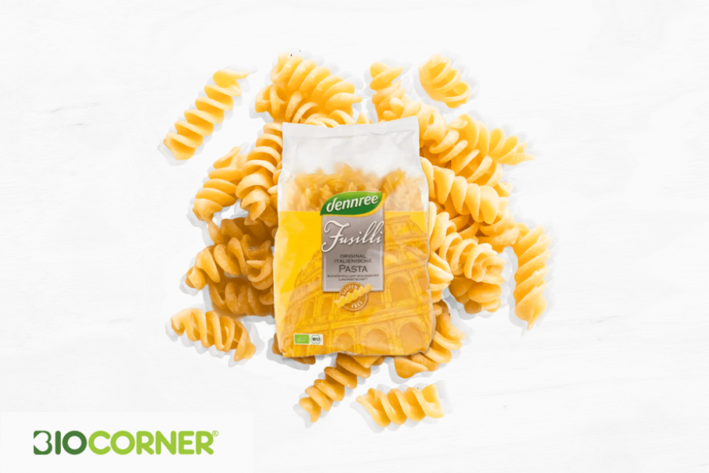 Fusilli bio Dennree de la BioCorner: ce sunt, cum se gătesc corect și ce preț au aceste produse?