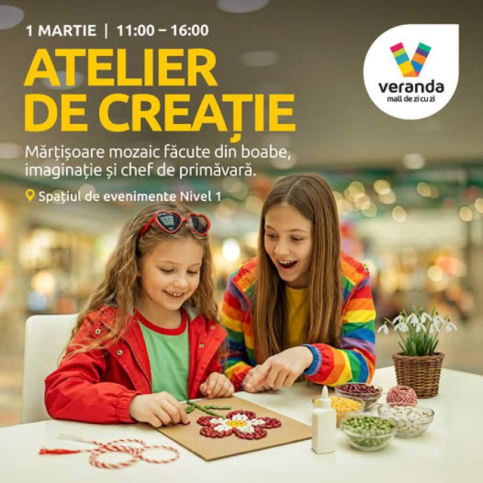Atelier de Mărțișoare pentru copii