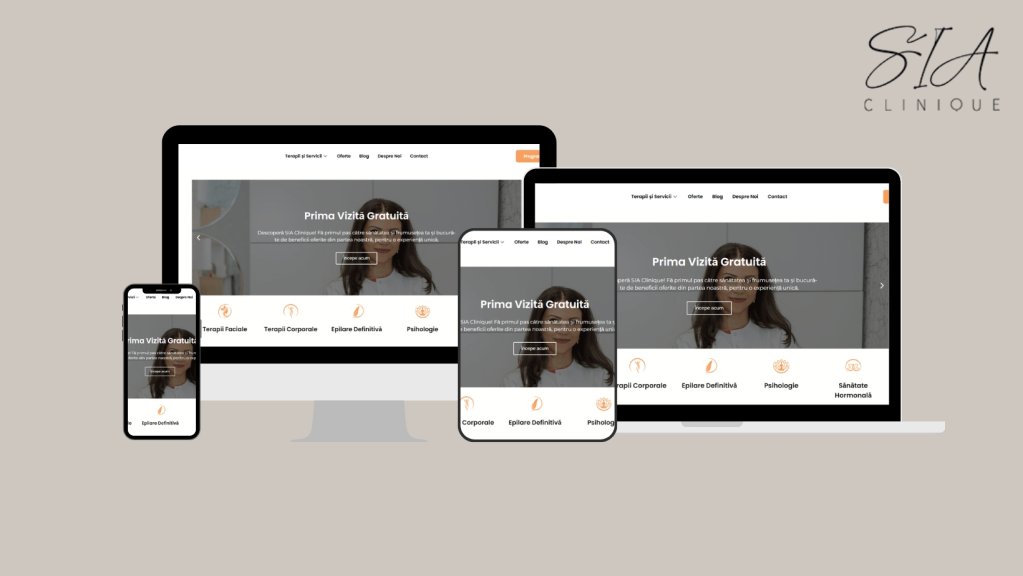 SIA Boutique devine SIA Clinique, aceeași experiență extraordinară, un univers complet de sănătate și frumusețe
