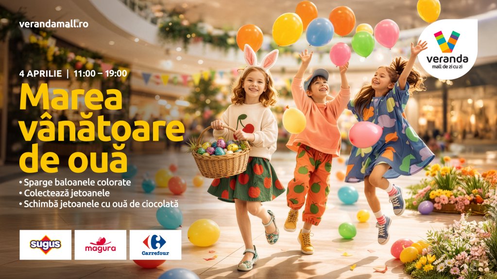 Marea Vanatoare de Oua de la Veranda Mall