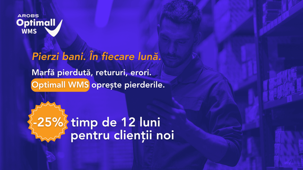 Erorile din depozit îți mănâncă profitul. Află cum te ajută Optimall WMS să le oprești