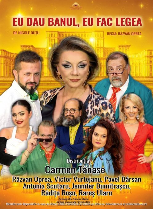 Eu dau banu, eu fac legea!
