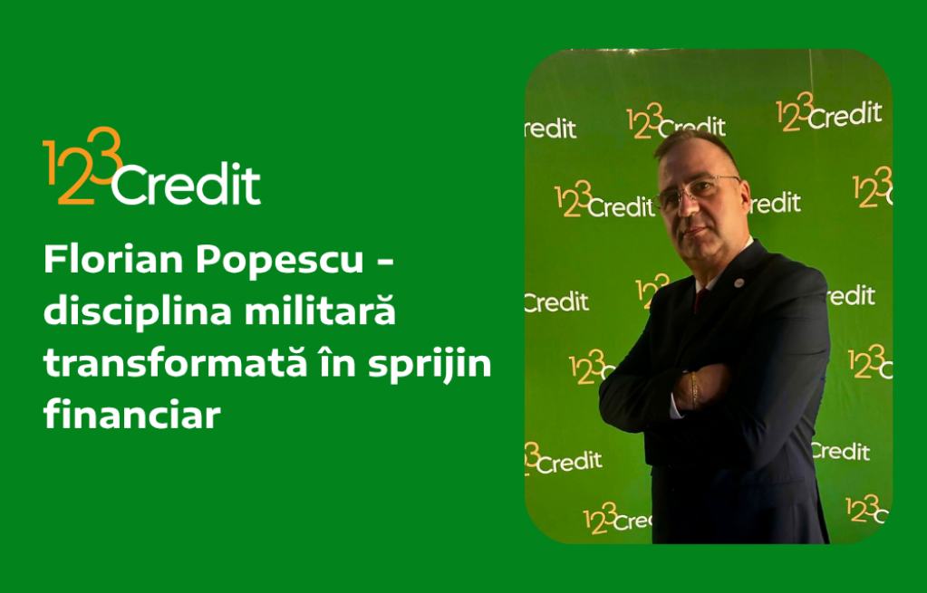 Florian Popescu, disciplina militară transformată în sprijin financiar