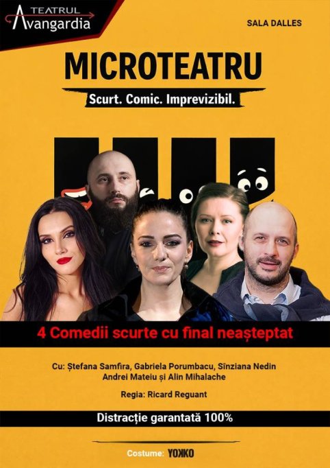 MICROTEATRU - Scurt. Comic. Imprevizibil