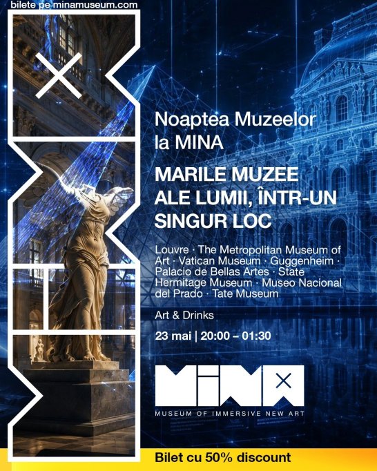 Noaptea Muzeelor la Museum of Immersive New Art