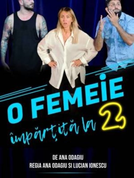 O femeie impartita la 2