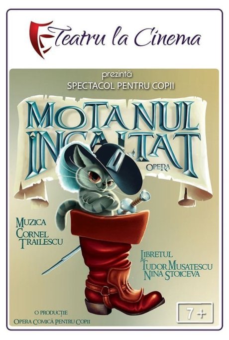 Proiectie Teatru Copii Motanul Încălțat
