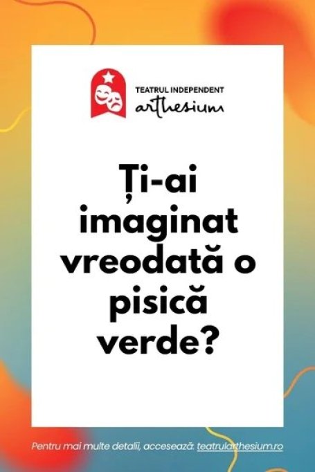 Ți-ai imaginat vreodata o pisica verde?