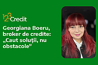 Georgiana Boeru, broker de credite: „Caut soluții, nu obstacole"