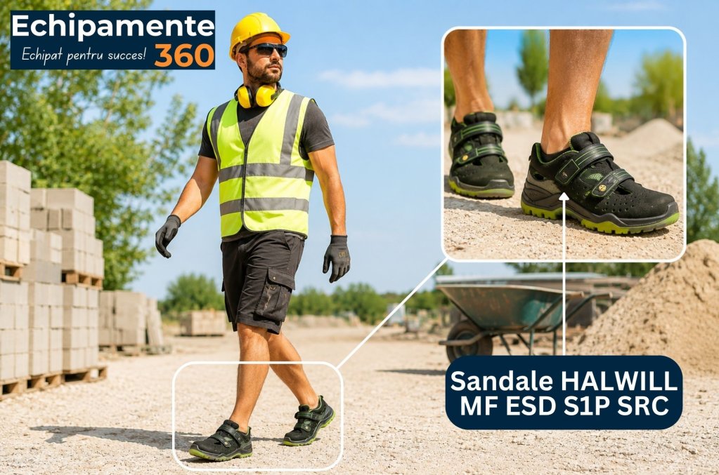 Sandalele HALWILL MF ESD S1P SRC