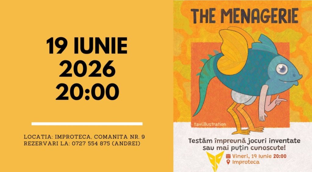 The Menagerie testam impreuna jocuri inventate sau mai putin cunoscute