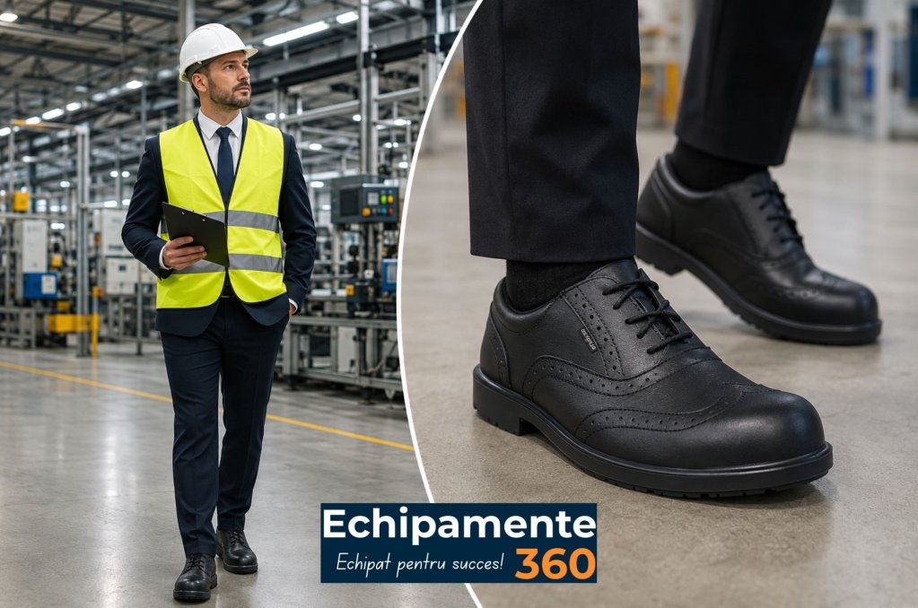 Incaltaminte de protectie tip manager pe Echipamente360.ro
