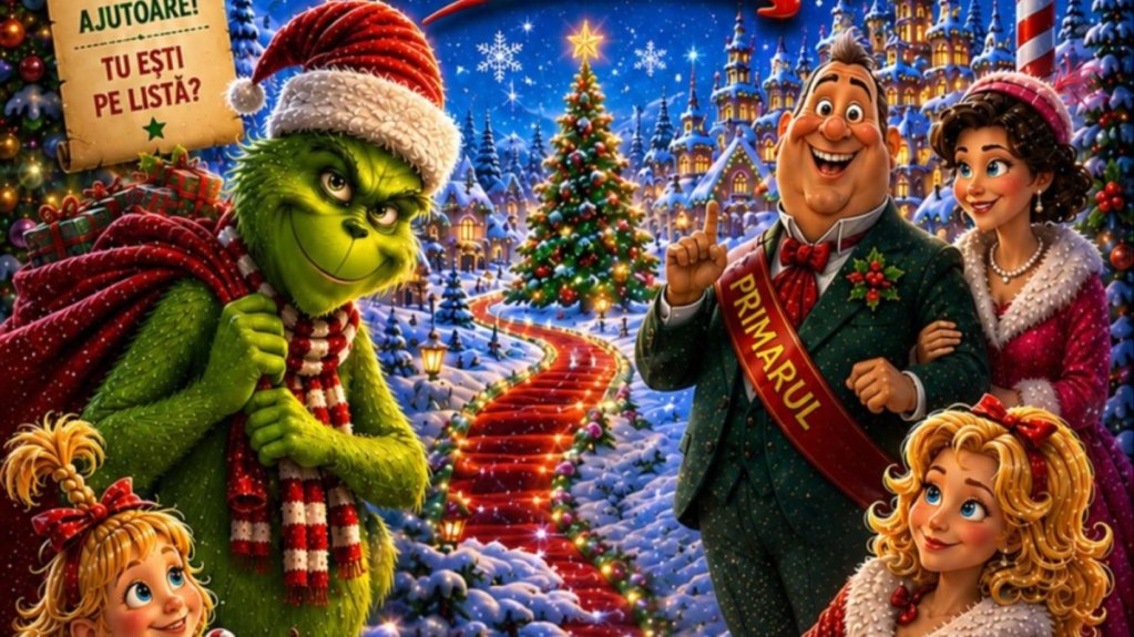 CUM A FURAT GRINCH CRĂCIUNUL