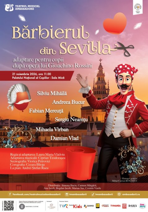 Barbierul din Sevilla - Teatrul Muzical Ambasadorii