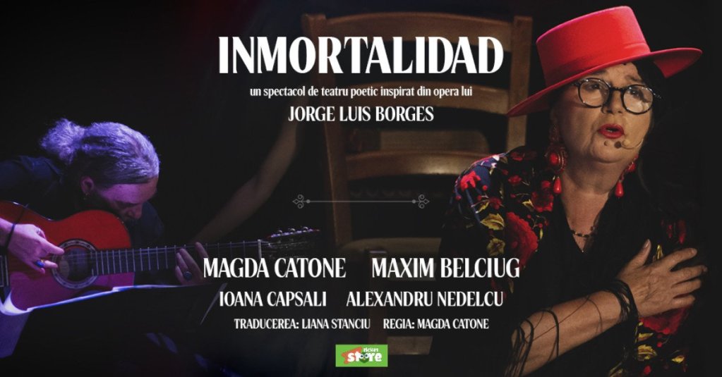 Inmortalidad – Teatru poetic cu Magda Catone și Maxim Belciug